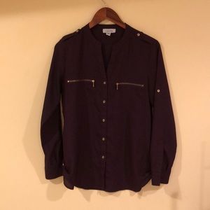 Calvin Klein Purple Blouse